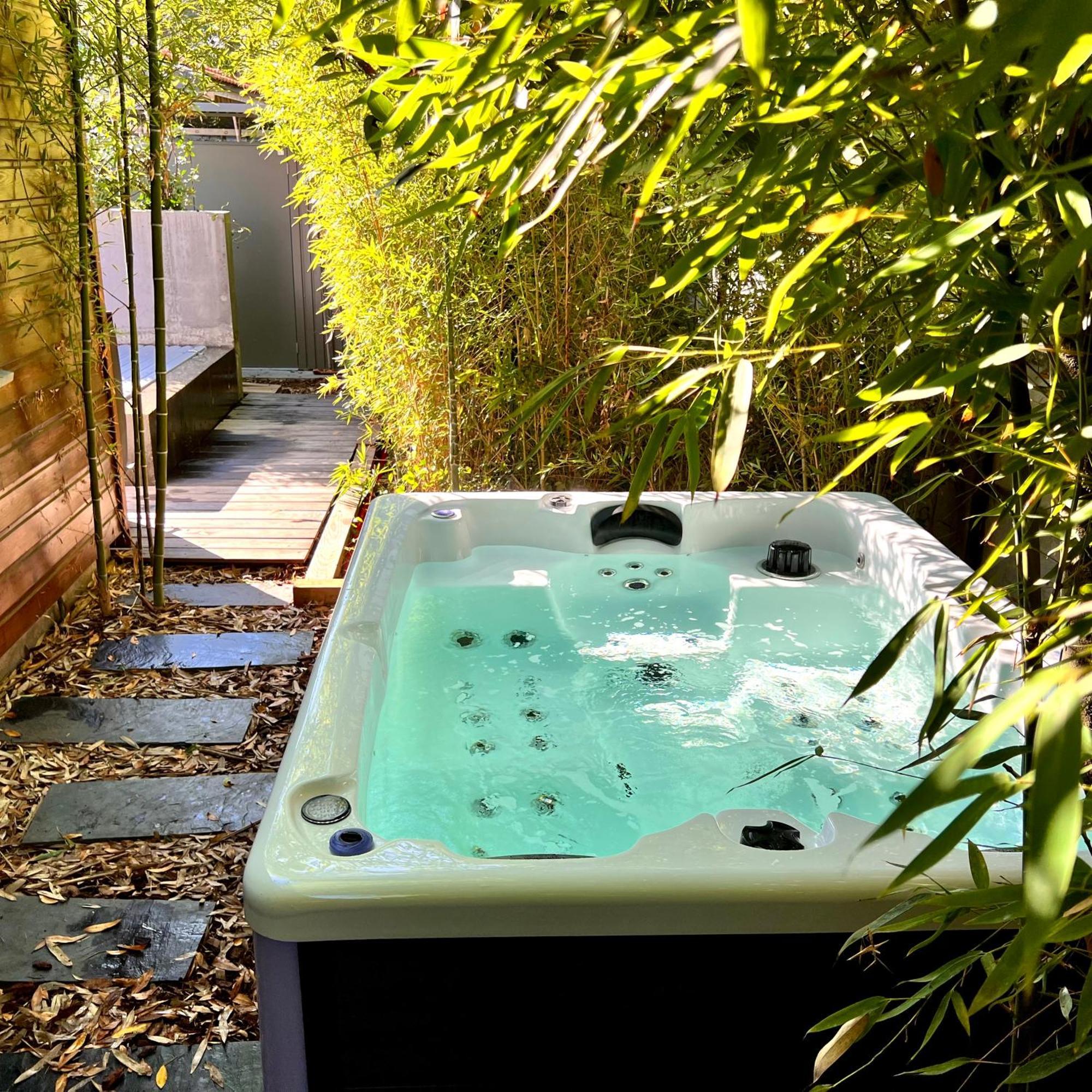 La Villa Canopee - Piscine Chauffee-Fibre-Clim-Jacuzzi Gujan-Mestras Exterior foto